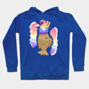 Pride taiyaki designs, 2nd series (Xenogender) Hoodie